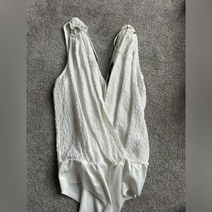 Zara Bodysuit with Ring Shoulder Detail